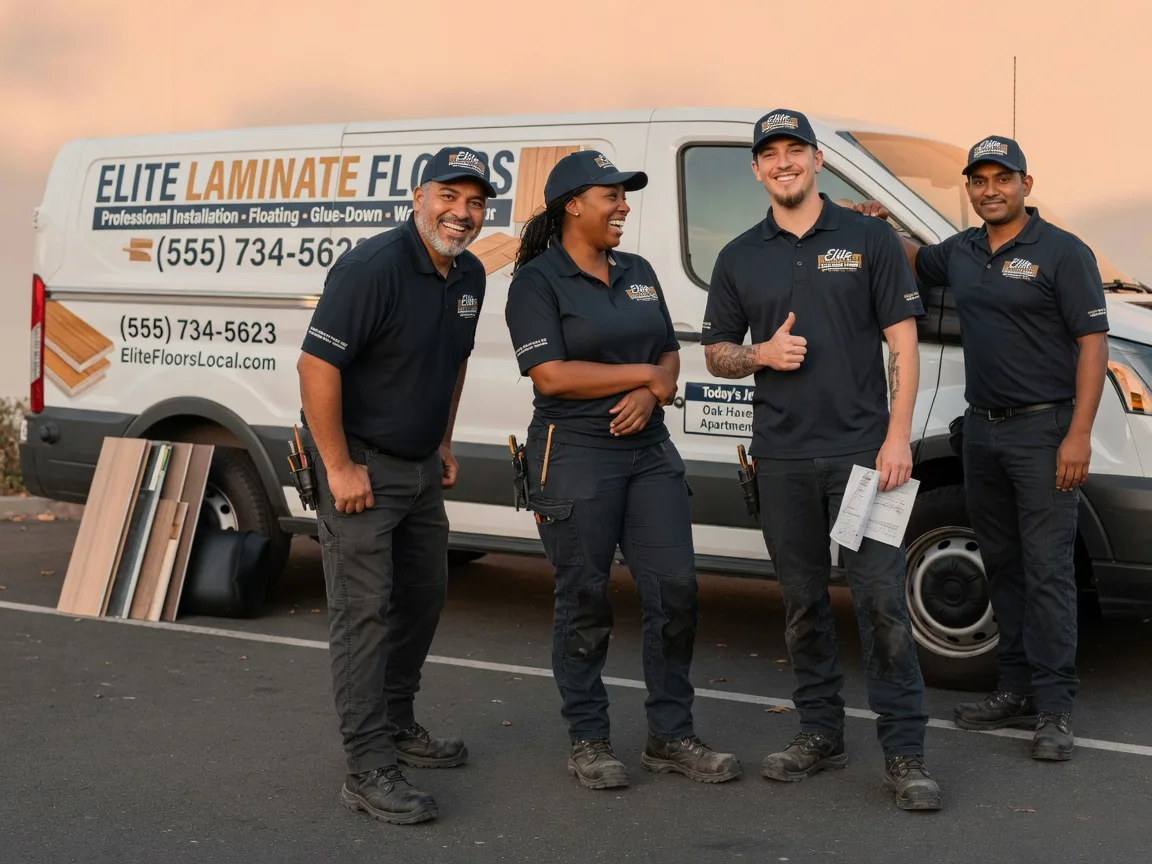 Laminate flooring installation company in Hollenberg, KS